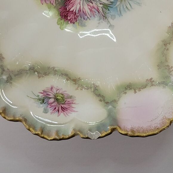 Empire China Porcelain Gilded Floral Bowl - Picture 10 of 10